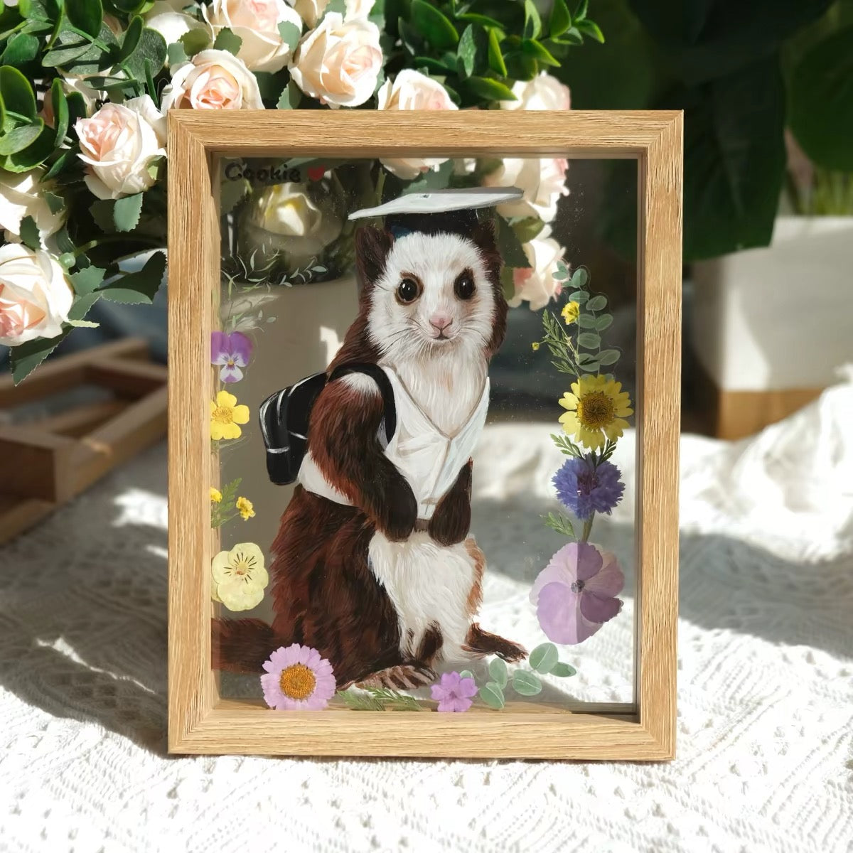 Custom Hand-Painted Pet Art for Kittens & Puppies