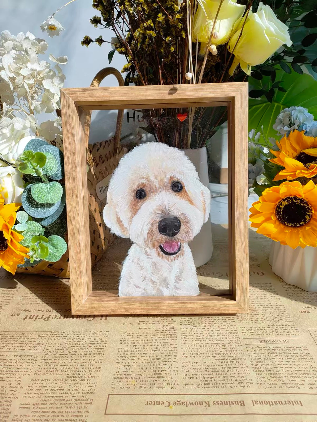 Custom Hand-Painted Pet Art for Kittens & Puppies