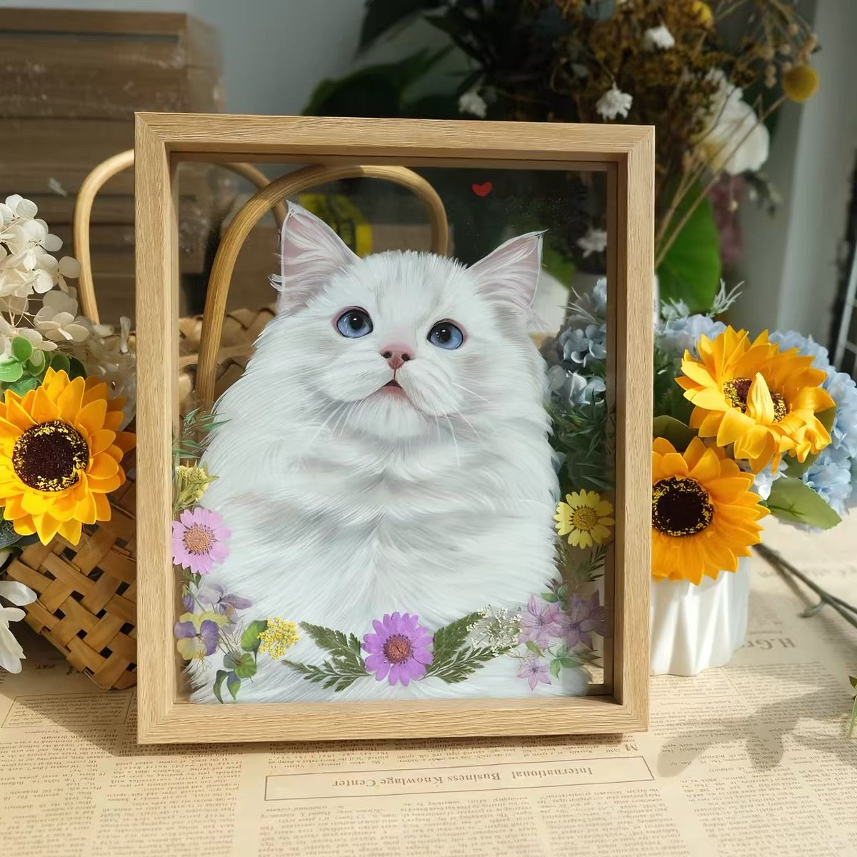 Custom Hand-Painted Pet Art for Kittens & Puppies