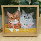 Custom Hand-Painted Pet Art for Kittens & Puppies