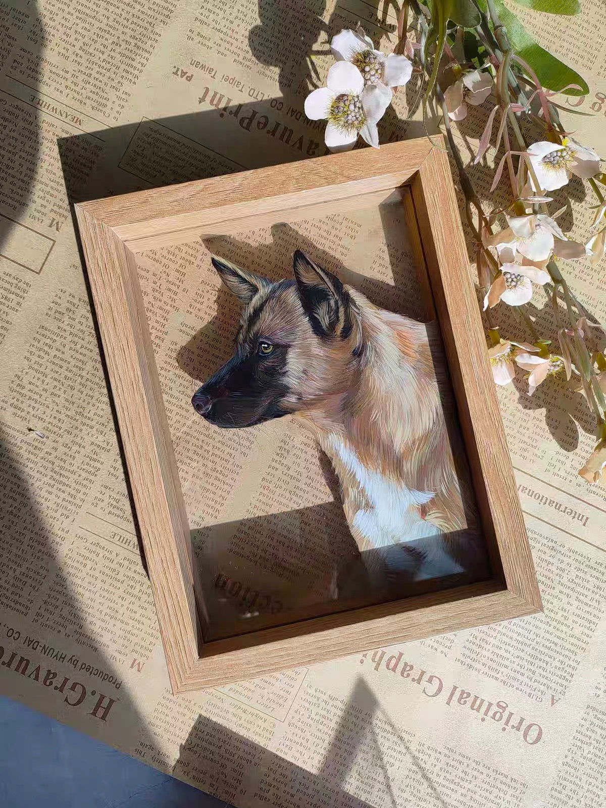Custom Hand-Painted Pet Art for Kittens & Puppies