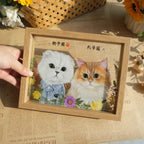 Custom Hand-Painted Pet Art for Kittens & Puppies