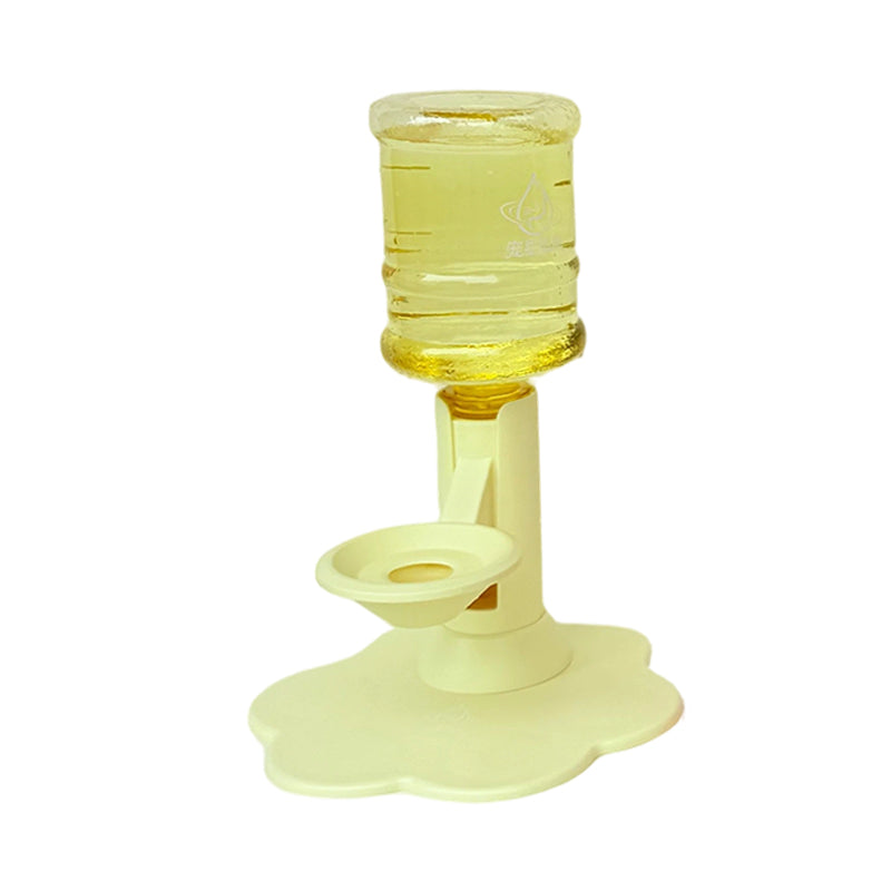 Fontaine à Eau pour Chat Gravité - Abreuvoir Silencieux et sans Fil (650 ml)